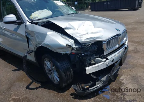 2015 BMW X3 xDrive28I из США, поврежденный, VIN 5UXWX9C57F0D54934